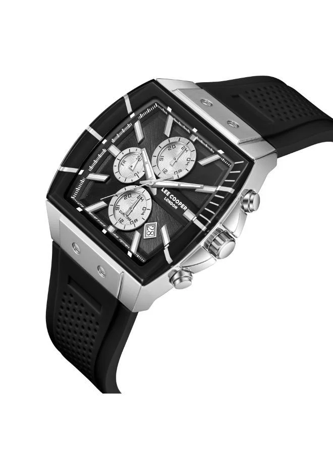 Lee Cooper  Men's Silicone MULTIFUNCTION Watch LC08399.351 - 41×49.5 mm for Men | Best Price UAE