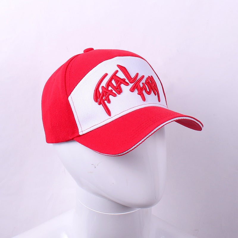 Fatar Fury King Of Fighters Hat Hungry Wolf Legend Terry Embroidered Cap Cotton Baseball Hat - Image 4