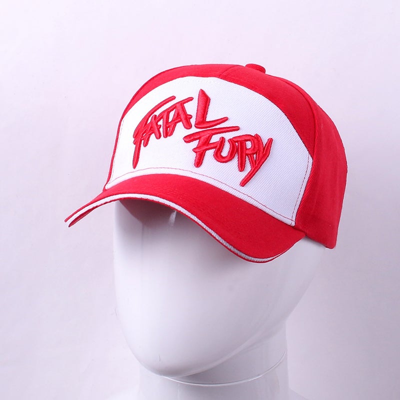 Fatar Fury King Of Fighters Hat Hungry Wolf Legend Terry Embroidered Cap Cotton Baseball Hat - Image 1