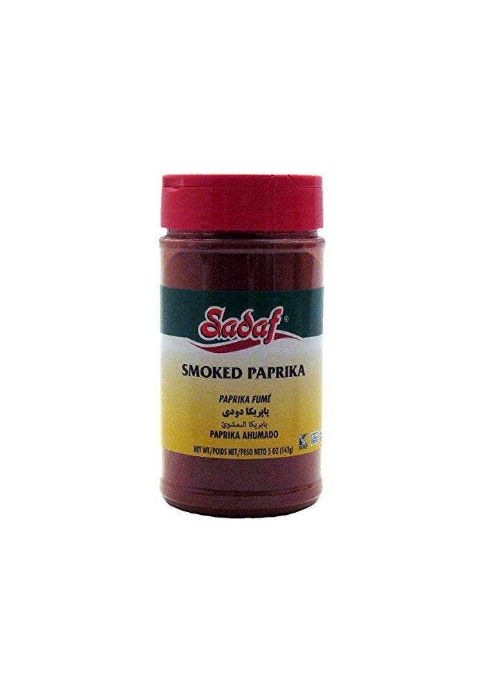 Sadaf Smoked Paprika Seasoning - Smoked Paprika Powder - Smoked Paprika Spice Grounded - 5 oz Bottle With Shaker Top - Image 1