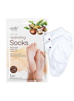 Epielle New Epielle Hydrating Foot Masks | 6 Pack Socks | For Cracked Feet, Dry Heels, Toes & Calluses | Shea Butter, Jojoba Oil, Vitamin E | Korean Skincare  - Image 2