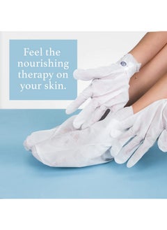 Epielle New Epielle Hydrating Foot Masks | 6 Pack Socks | For Cracked Feet, Dry Heels, Toes & Calluses | Shea Butter, Jojoba Oil, Vitamin E | Korean Skincare  - Image 5