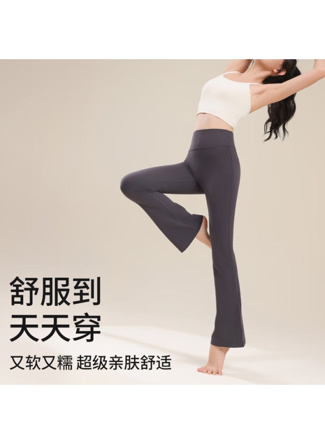 Liberal Ziyouxi Yoga Pants For Women, Winter Brushed High-waisted Tummy Control Slimming Flared Leggings For Pilates Dance Training And Fitness Workouts - Image 1