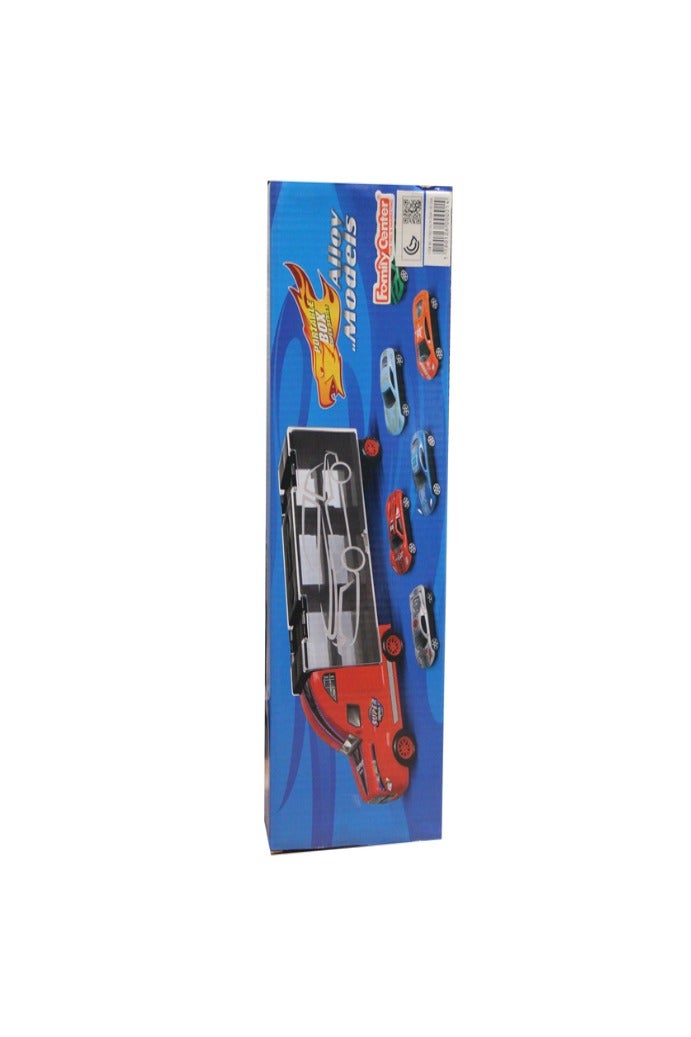 family time Free Wheel Container Car With/12 PCS Metal Car 10-1780126 - Image 4