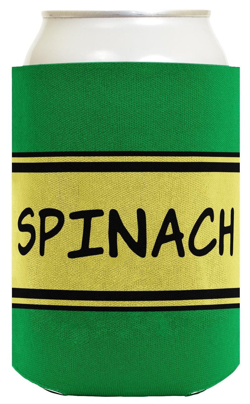 ThisWear Halloween Costume Accessories Sailor Costume Spinach Can 2-Pack Can Drink Thermocoolers - Image 1