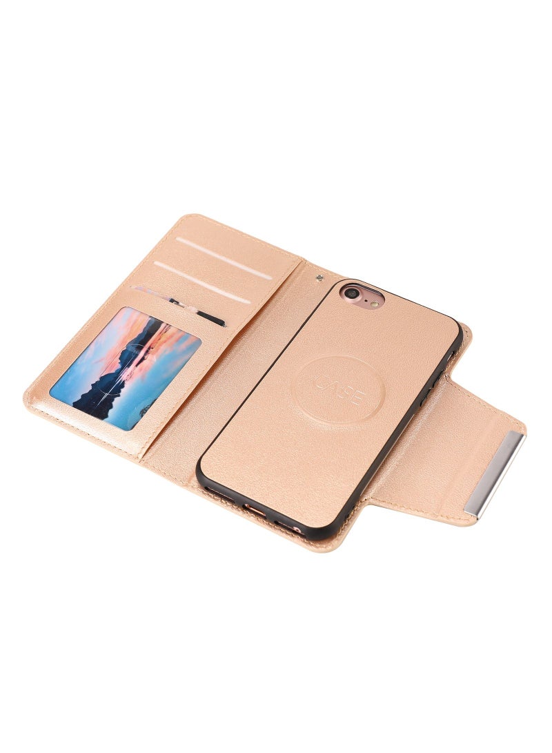 Suteni Flip Cover Card Slots Leather Phone Case for Vivo  - Image 3