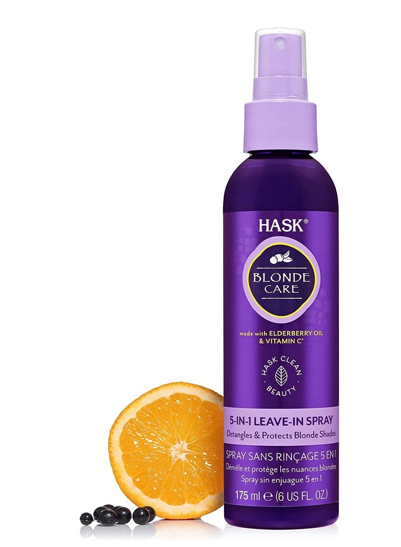 Hask Blonde Care 5 in 1 Leave In Spray - Image 1
