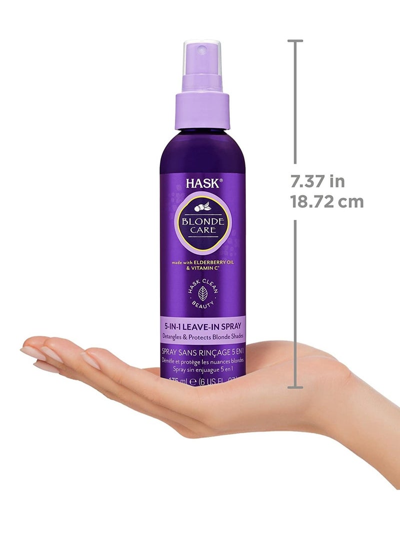 Hask Blonde Care 5 in 1 Leave In Spray - Image 2