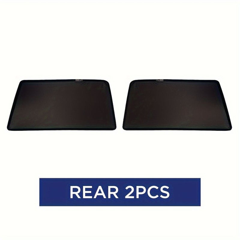 Rear Window Sunshade 2020 2024 Toyota RAV4 XA50 Magnetic Hook Design Privacy - Image 2
