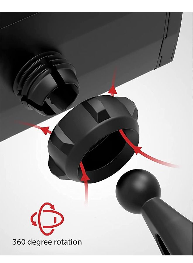 PADOM حامل الهاتف المحمول للسيارة من Padom، متوافق مع iPhone 13 Pro/13 Pro Max/13/13 mini، iPhone 12 Pro/12 Pro Max/12/12 mini، iPad Pro 12.9، iPad Mini، iPad Air والمزيد - Image 2