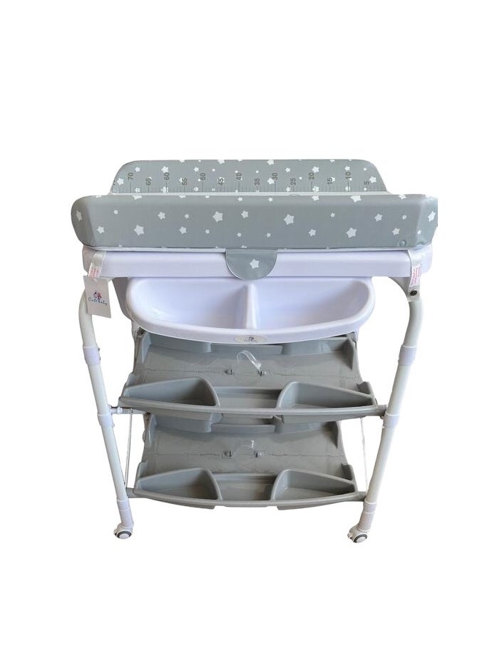 Star Kids Multi-use baby changing table with built-in bathtub  - Image 1