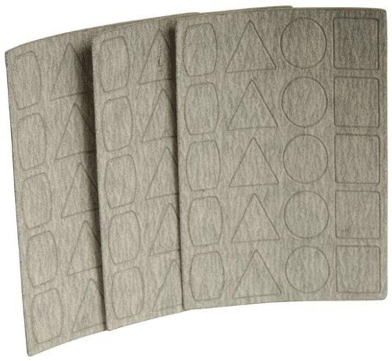 Proxxon 28824 Sandpaper for PS 12, 3 Sheets 240-Grit with Each 20 Pads - Image 1