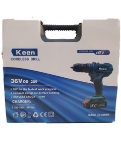 Keen Drill 36 volts, iron head size 13 mm  - Image 5
