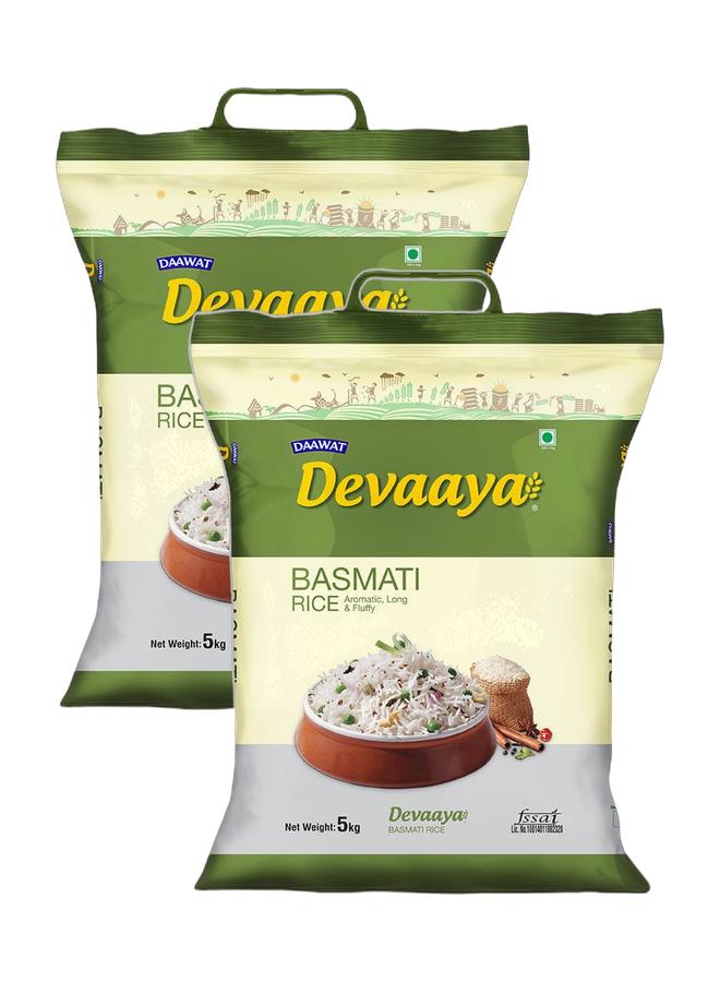Daawat Devaaya Basmati Rice 5kg - Pack of 2 - Image 1