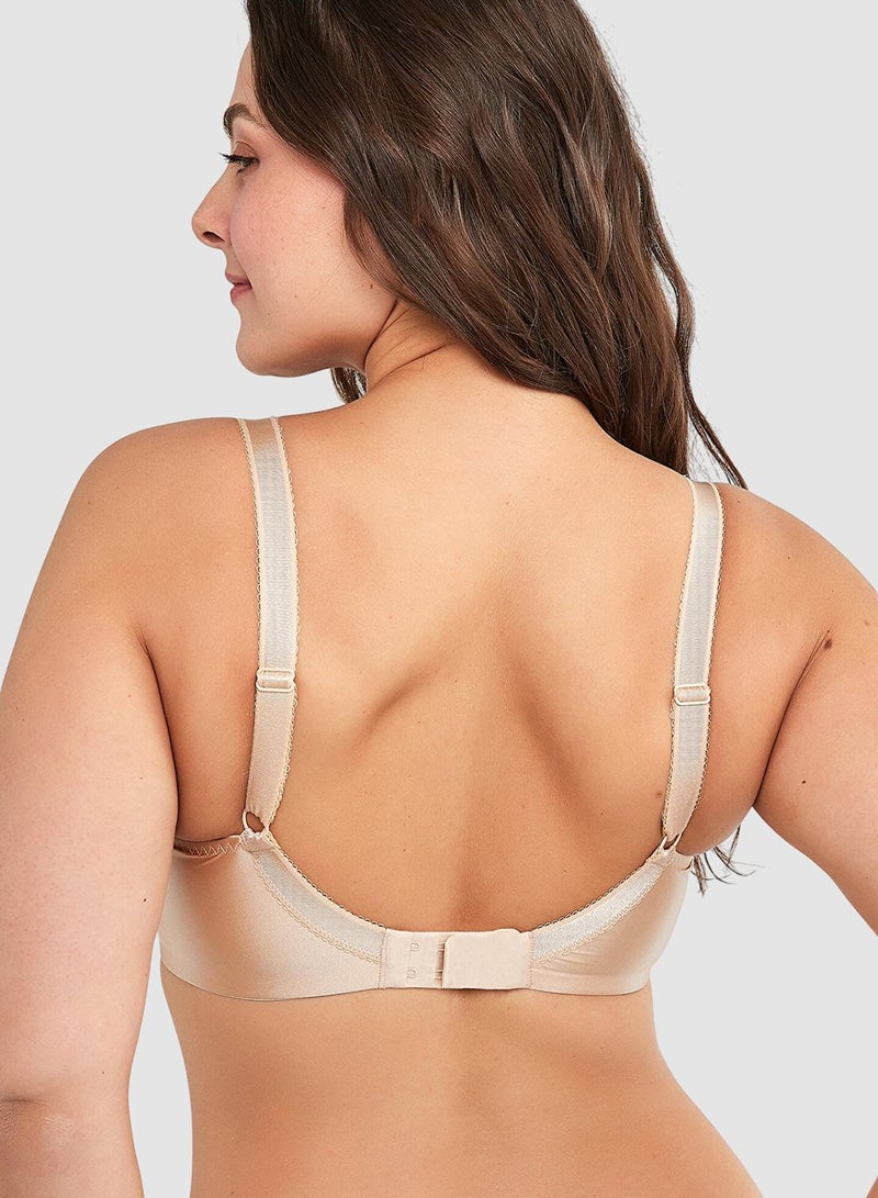 بنتي حمالة صدر بنفسجية بدون حشوة مع أسلاك سفلية - Image 3