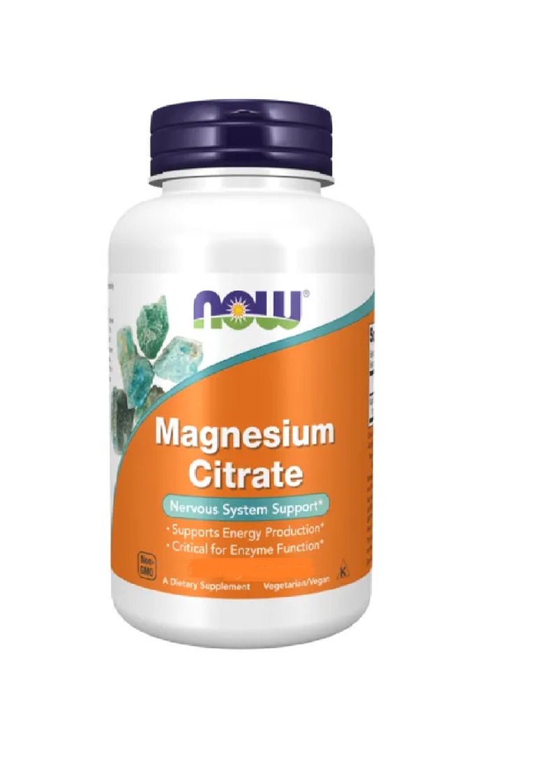 NOW MAGNESIUM CITRATE 60CAPSULES