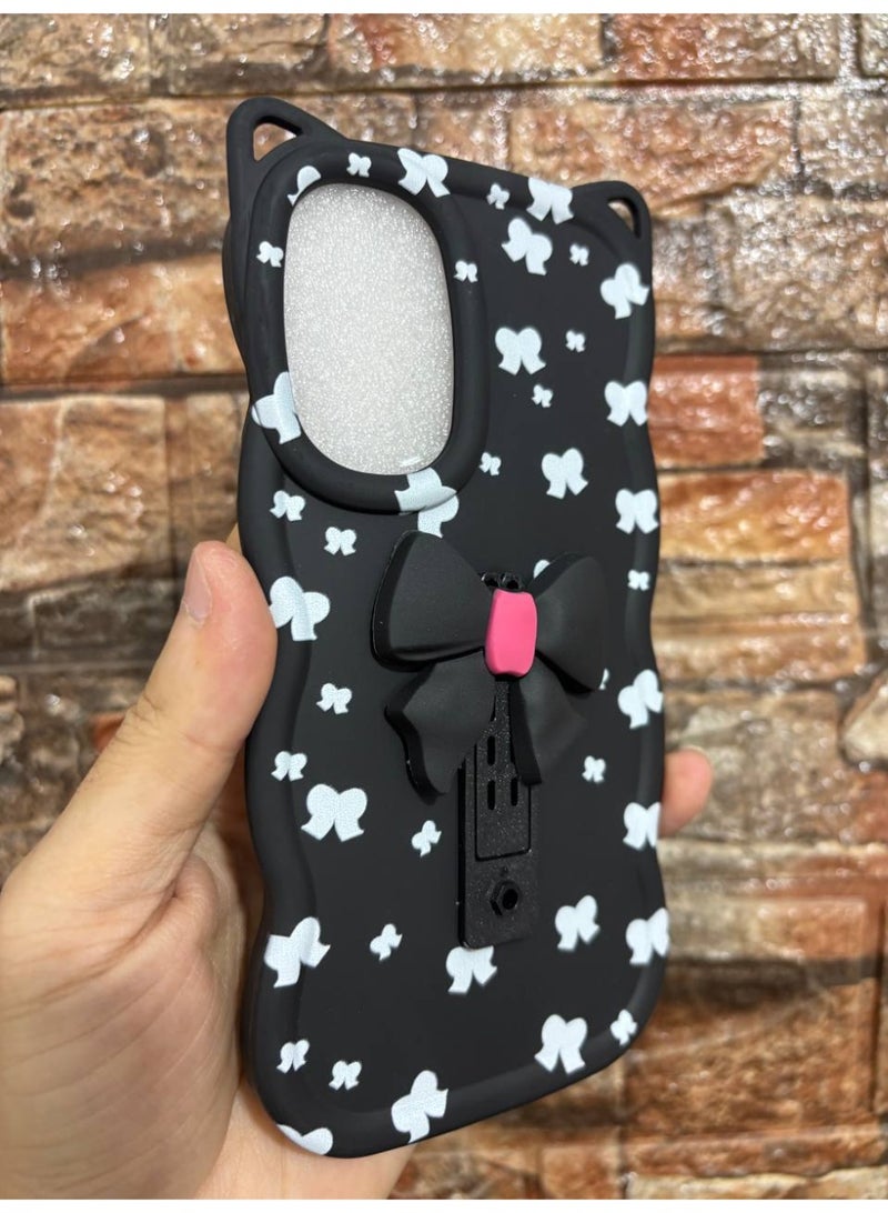 Back Cover With a Bow  Compatible With Phone Oppo A76 4G - Image 1