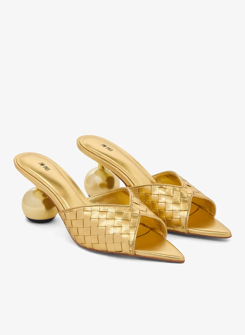 Jw Pei Ellie Braided Sphere Heels
