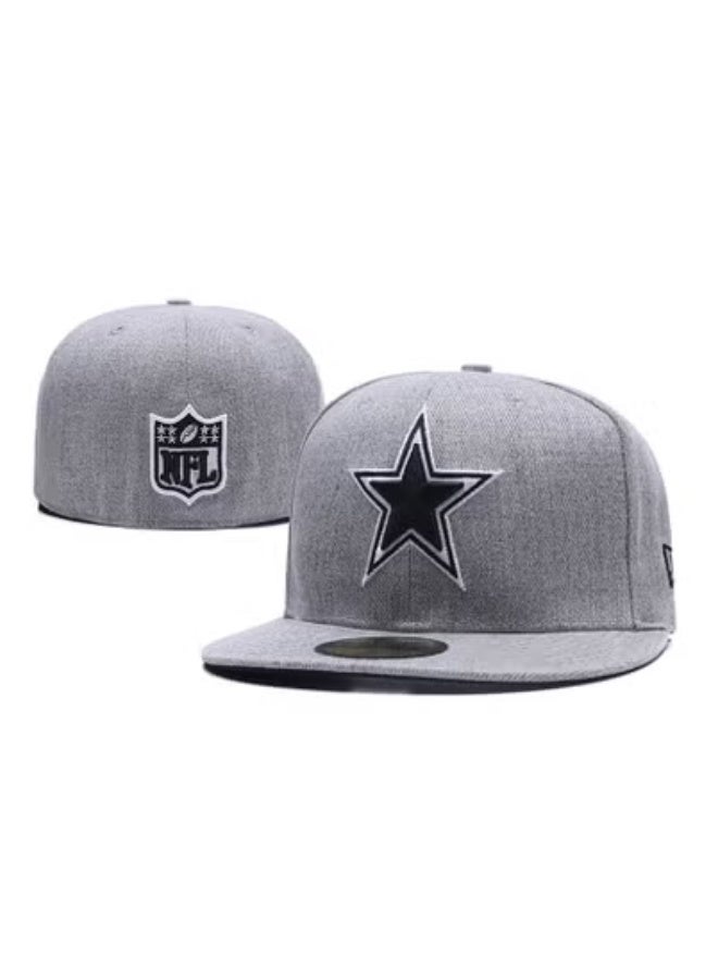NEW ERA NEW ERA 3D Embroidered Fitted Baseball Team Cap with Closed Back for Sun Protection-57.7cm