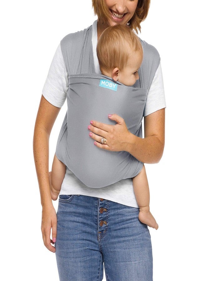 Moby Wrap Baby Carrier - Limited Edition Coastal Collection - Harbor Mist - Image 4