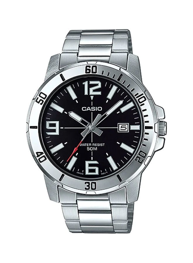 CASIO Stainless Steel Analog Watch MTP-VD01D-1CVUDF  - Image 1