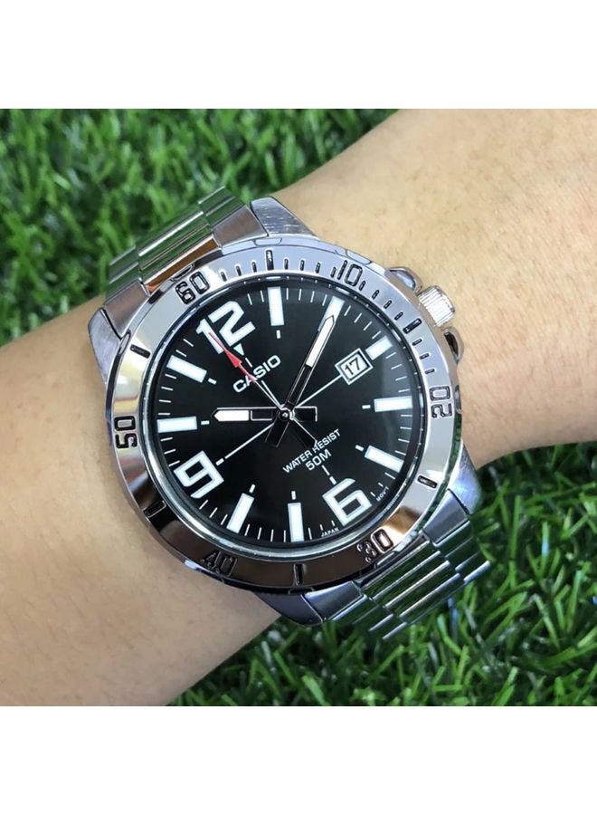 CASIO Stainless Steel Analog Watch MTP-VD01D-1CVUDF  - Image 2