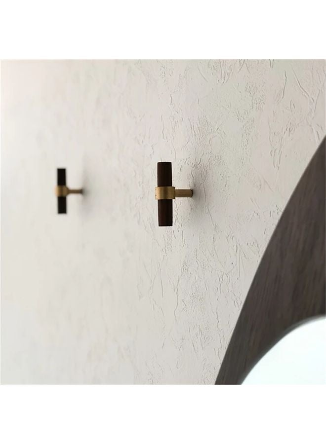 Traceless Metal Wood Clothes Hook For Creative Entrance Hallway Bedroom Wall Quantity 1 - Image 2