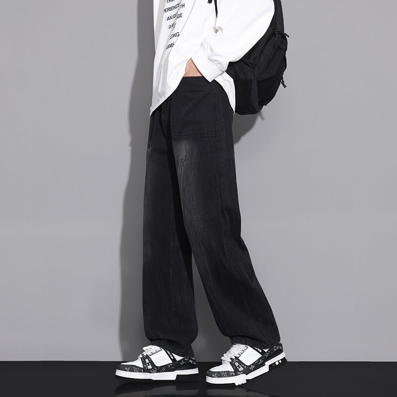 Unisex Casual Daily Denim Jeans - Image 5