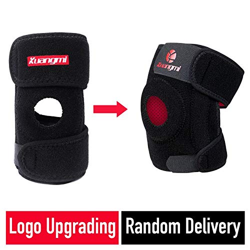 Kuangmi Child Knee Support Open Patella Adjustable Black 1 Piece - Image 4