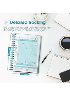 pearhead Baby'S Daily Log Book 50 Easy To Fill Pages Track And Monitor Your Newborn Schedule  - Image 2