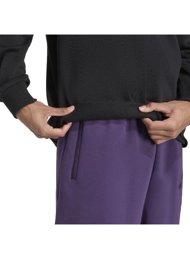 Adidas M Fn Hoodie Black Hooded Sweat Sweatshirts For Men - Image 5