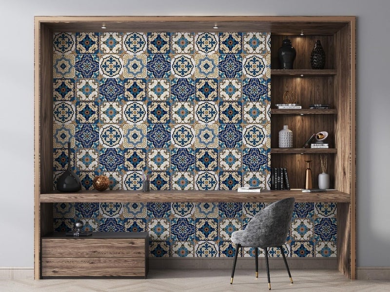 Barebeauty 60CM X 200CM Kitchen Wallpaper Oil Proof, Waterproof self-Adhesive Wall Stickers for Kitchen Anti-Mold and Heat Resistant Aluminium Backsplash Wallpaper (Pack of 4) - Image 2