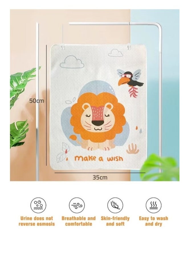 DOOKOO 3 Reusable Baby Diaper Changing Pad Mat Soft Cotton Urine Pads Portable Waterproof Incontinence Underpads for Kids/Adults/Pets  - Image 2