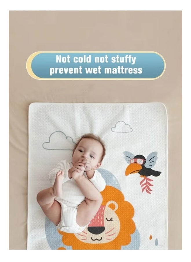 DOOKOO 3 Reusable Baby Diaper Changing Pad Mat Soft Cotton Urine Pads Portable Waterproof Incontinence Underpads for Kids/Adults/Pets  - Image 4