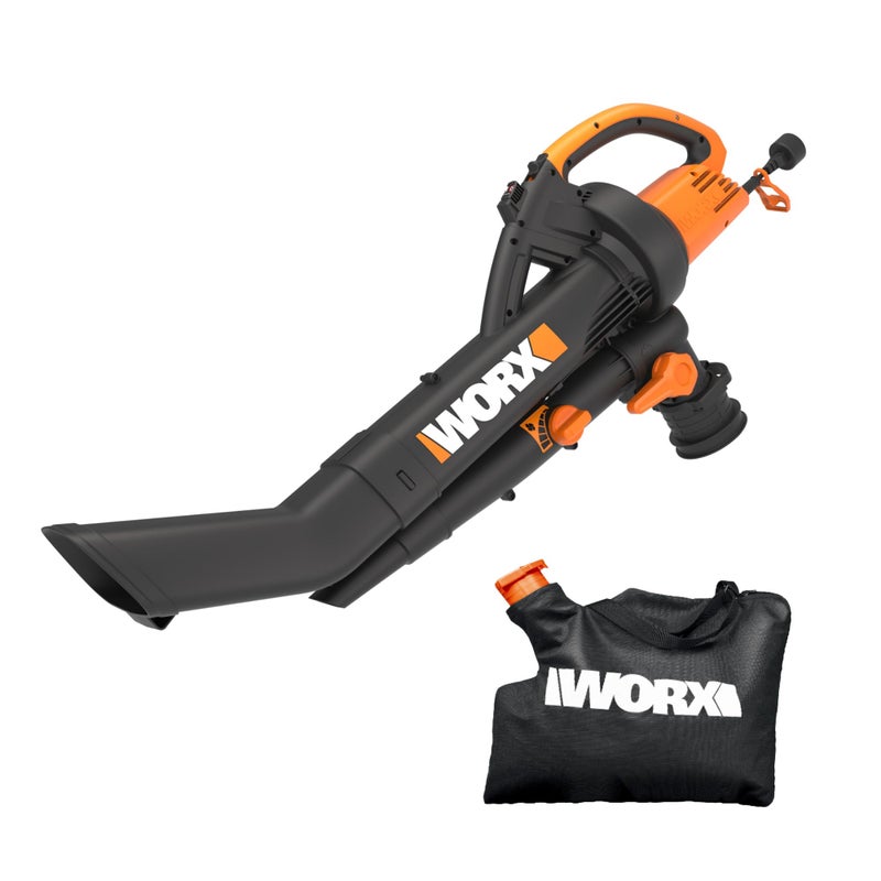 WORX WG505 TRIVAC 12 Amp 3-In-1 Electric Blower/Mulcher/Vacuum - Image 1