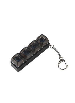 PC fully transparent material decompression shaft tester press sound crisp 2 holes 3 holes 4 holes key chain with light transparent cap 4-hole black transparent with light * 1 - pzsku/Z2CCCF312A472E44849F0Z/45/1746232437/f71b9577-663c-4b9e-ba46-50447daa626a