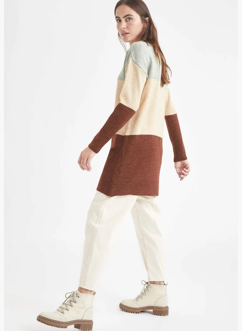 DeFacto Block Colour Crew Neck Tunic