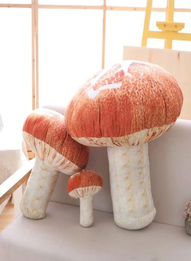 EHOTONG Creative 3D Mushroom Throw Pillows Funny Food Pillow Plush Toys, 15" - Image 2