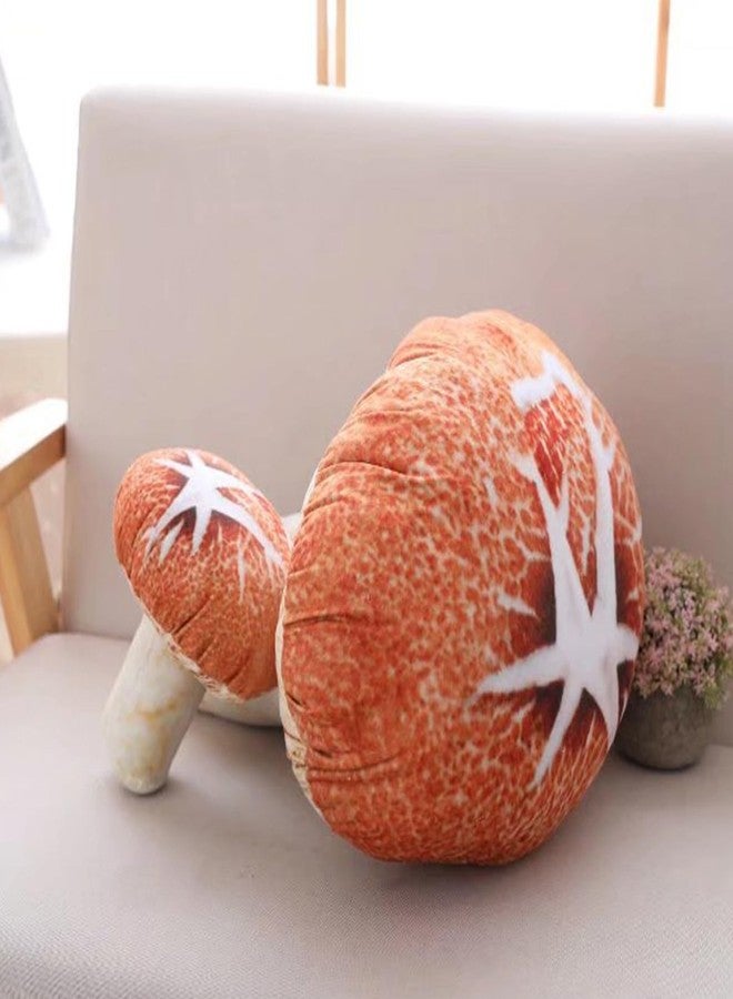 EHOTONG Creative 3D Mushroom Throw Pillows Funny Food Pillow Plush Toys, 15" - Image 4
