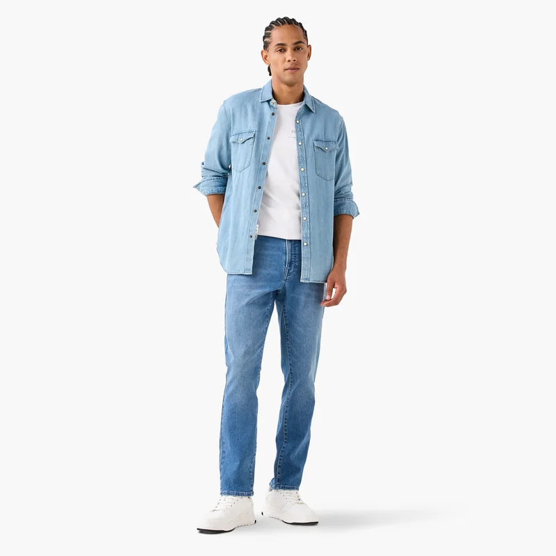 Lee Cooper Lee Cooper Slim Fit Jeans with Pockets