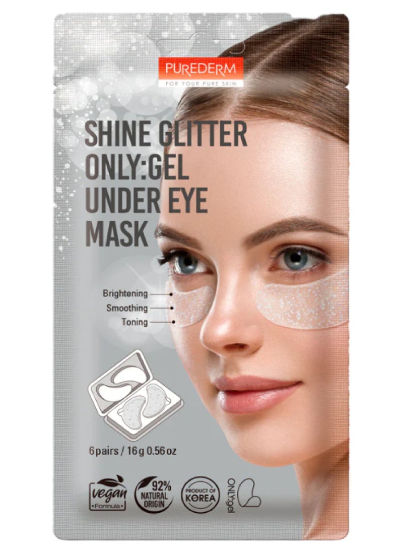 PUREDERM SHINE GLITTER UNDER EYE MASK