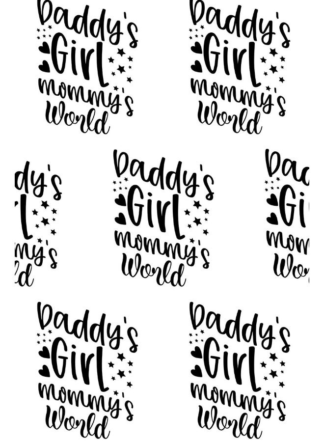 Daddy's Girl, Mommy's World Composition Notebook - Small Ruled Notebook - 6x9 Lined Notebook (Softcover Journal / Notebook / Diary)  - Image 2