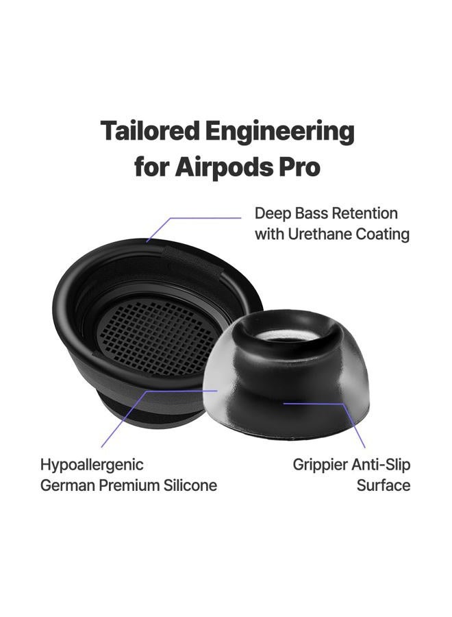 AZLA SednaEarfit Crystal for AirPods Pro 3 Pairs (M SET) - Image 2