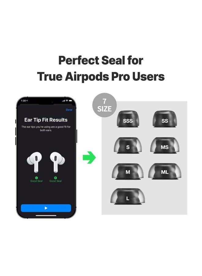 AZLA SednaEarfit Crystal for AirPods Pro 3 Pairs (M SET) - Image 5