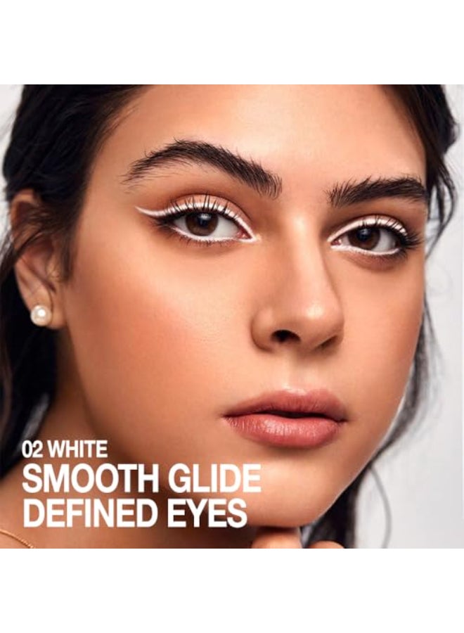 evpct White Eyeliner Pencils for Eyes Bright White Nude Under Eye Liner Pencil Makeup Waterproof Smudge Proof Colored Gel Waterline Eyeliner Liquid Face Paint Stick Lipstick Pen Halloween Makeup - Image 3