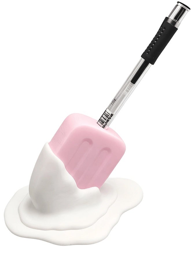 Melting Popsicle Pen Holder, Novelty Desk Organizer for Office Home School - Image 1