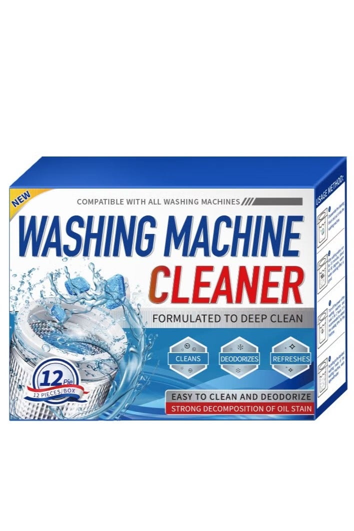 24PCS Washing Machine Cleaner | Washing Machine Cleaning Tablets for Top Load and Front Loader Washer | Descaler for  Washers - Image 5