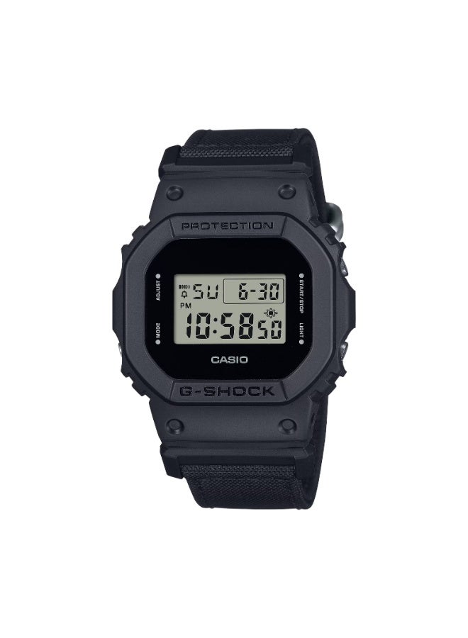 Casio G-SHOCK DW-5600BCE-1DR Men’s Digital Watch, Black Resin, Shock Resistant, 200m Water Resistance - Image 1