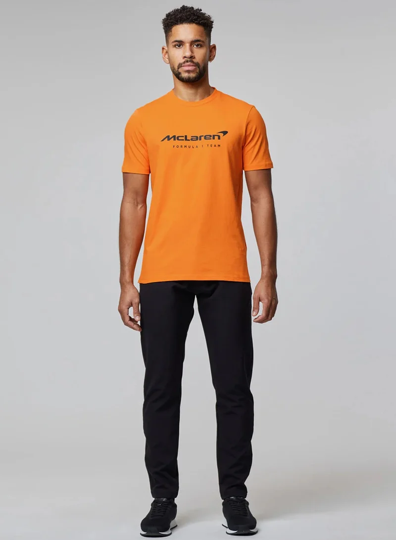 Mclaren Papaya Mclaren Mens Team Core Essentials T-Shirt for Men | Best Price UAE