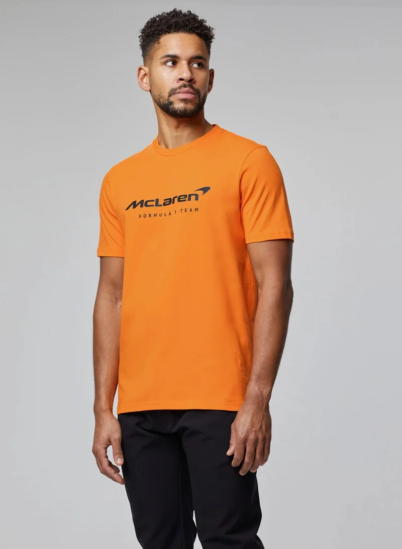 Mclaren Papaya Mclaren Mens Team Core Essentials T-Shirt for Men | Best Price UAE